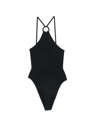 Hunza G Jasmine Swim Covered Hoop Crinkle