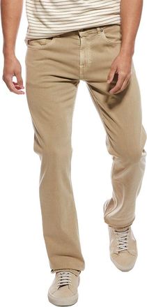 7 For All Mankind The Straight Left Hand Wheat Jean