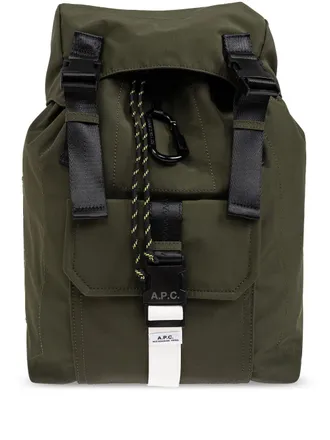 A.P.C. Trek rugzak - Groen