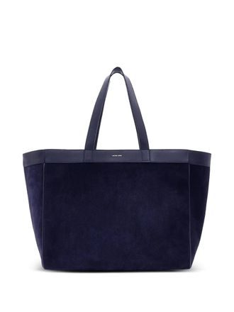 Anine Bing medium Rio suede tote bag - women - Calf Leather/Calf Suede - OS - Blue