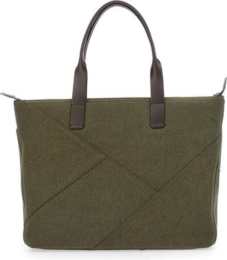 Dolce & Gabbana Mens Shopper Bag Adamo Green Cotton Tote