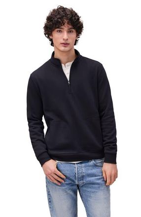 Richer Poorer Inc. The Recycled Fleece Quarter Zip in Black at Nordstrom, Size Xx-Large
