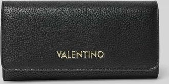 Valentino Handbags Portemonnaie mit Label-Applikation Modell ALEXIA in Black, Gr&ouml;&szlig;e 1