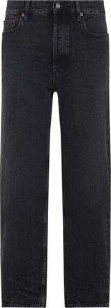 Saint Laurent Black Mick Long Cotton Jeans-Uomo