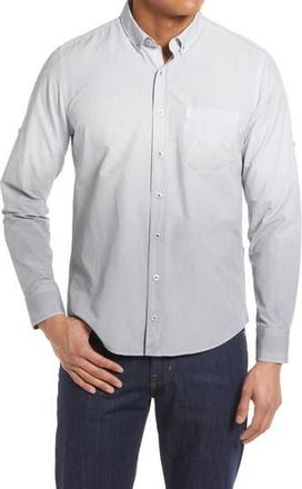 Stone Rose Long Sleeve Stretch Button-Down Shirt in White at Nordstrom Rack, Size Xx-Large