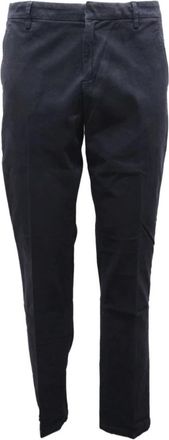 Dondup Gaubert A/I Trouser Pantalone - Heren - Chinos - Blauw - W38 - Broeken