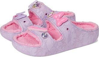 Crocs Minnie Daisy Classic Cozzzy 211786-90H Sandals Pink Slide JAX1211
