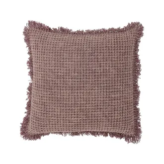 Bloomingville Coj&iacute;n de algod&oacute;n rosa 45x45 cm