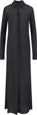 Jil Sander Maxi Chemisier Dress