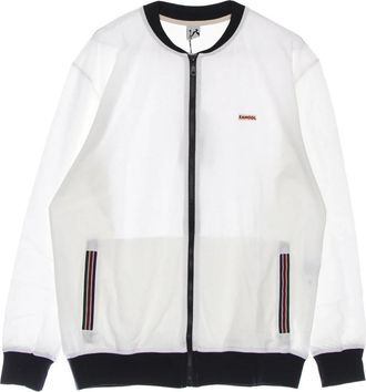 Kangol Heritage Bomberjack Off White - Heren - Bomber jackets - Wit - S - Katoen - Jassen
