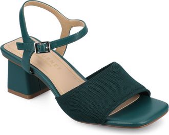 Journee Collection Women & apos;s Evylinn Medium and Wide Width Dress Sandals