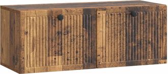 vidaXL Mueble Para Tv De Pared Madera Envejecida 78,5 X 31 X 30 Cm Vidaxl