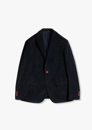 Doppiaa Aabenzio Single-breasted Jacket With Patch Pockets