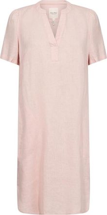 Part Two Aminasepw Dr Kjoler - Dames - Korte kleedjes - Roze - 2XS - Linnen - Kleedjes
