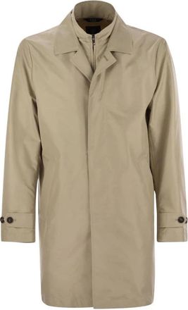Fay Morning Coat - Heren - Mantel - Beige - M - Polyester - Jassen