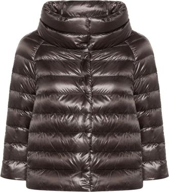 Herno Sofia Jacket - Dames - Gewatteerde jassen - Grijs - M - Jassen