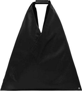 Maison Margiela Tote Bags, female, Black, Size: ONE SIZE Japanese Triangle Handbag