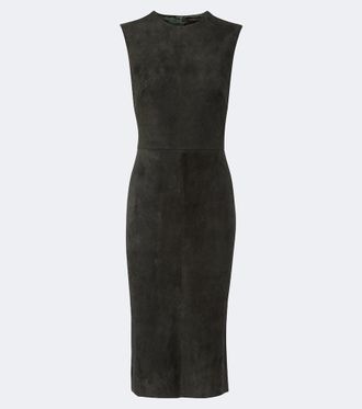 Stouls Vestido midi Evita de ante
