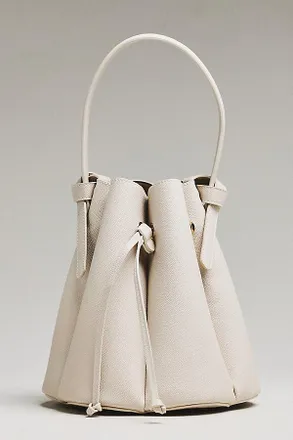 Melie Bianco Laguna Cinched Vegan Leather Bucket Bag