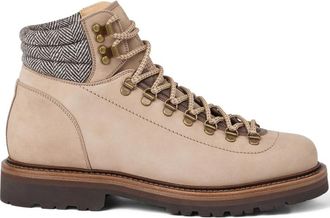 Brunello Cucinelli Leather Hiking Boots