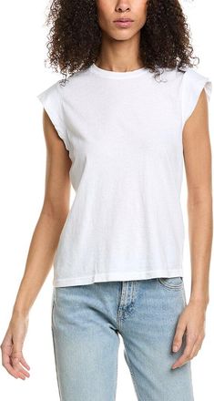 Michael Stars Joey Power Shoulder T-Shirt