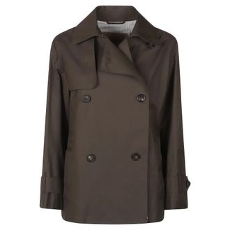 Max Mara Dames, Jassen, Groen, Maat: S