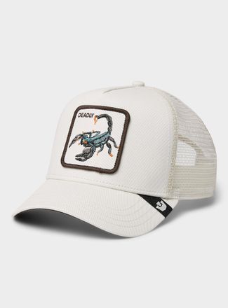 Goorin Brothers Mens Scorpion embroidery trucker cap