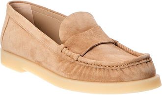 Stuart Weitzman Blake Suede Loafer