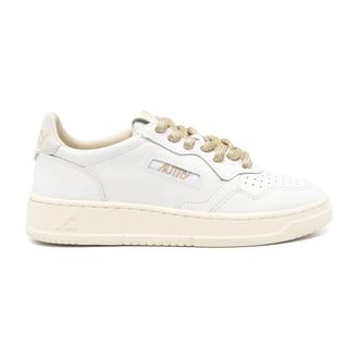 Autry Medalist Lage Sneakers - Dames - Sneakers - Wit - 37 EU - Katoen - Schoenen