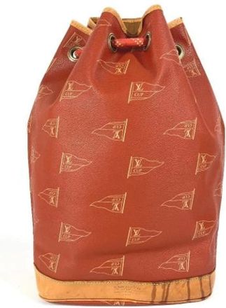 Louis Vuitton Pre-owned Bucket Bag - unisex - Vintage Tas - Oranje - ONE Size - Vintage