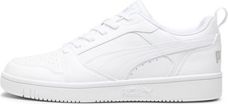 Puma Mens Puma Rebound v6 Low Trainers in Grey White