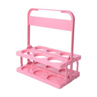 OEM Soporte Para Botellas De Cerveza, Soporte De Pl&aacute;stico Para Bebidas - Rosa