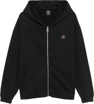 HTC Embellished Zip-up Hoodie