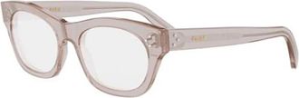 Celine 1Oqt 5Ci 0A - unisex - Brillen - Beige - 53 MM - Accessoires