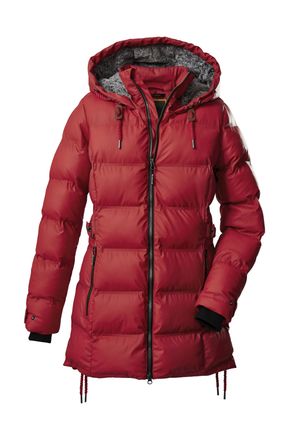 G.I.G.A. DX by killtec Funktionsjacke GW 71 WMN JCKT, Damen, Gr. 36, rot, Obermaterial: 100% Polyurethan, Innenfutter: 100% Polyester, F&uuml;llung: 100% Polyester, G.I.G.A. DX B