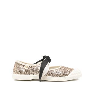 Valentino Garavani Sneakers Oro, Neutro-Donna