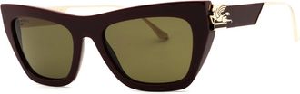 Etro 0028/S LHF/QT Womens Sunglasses Burgundy Size 54