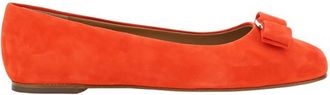 Ferragamo Salvatore Ferragamo Candy Apple Red Varina Ballet Flats, Size 5 D