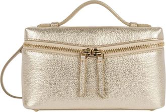 Lancaster Milano Tresor Crossbody Tas - Dames - Tassen - Oranje - Maat: ONE Size Leer