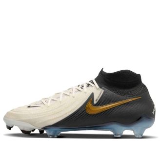 Nike Phantom Luna 2 Elite FG White Metallic Gold Black FJ2572-100