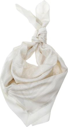 Etro Norma Foulard - Dames - Zijden sjaals - Beige - ONE Size - Accessoires