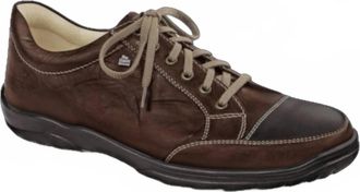 Finn Comfort Mens Alamo Shoe In Plavajo/palmer Kastanie/cigar