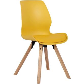 Clp Sedia Luna giallo Plastica