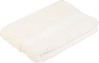 Gözze Badetuch »New York« moderne Uni-Farben, strukturierte Borte, 100% Baumwolle, in 2 Grössen