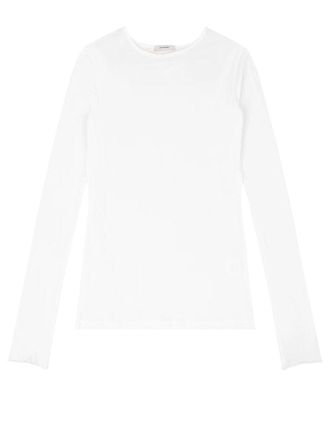 Entire studios Sheer Long Sleeve Bianco
