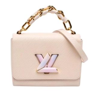 Louis Vuitton Pre-owned Twist PM - Dames - Pre-owned - Beige - Maat: ONE Size Leer