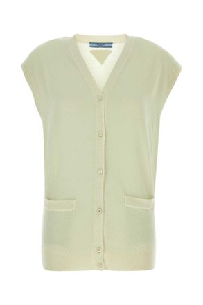 【送料&関税込】Prada Pastel Green Cashmere Vest Women's Prada Down Vests - up to −48% | Stylight