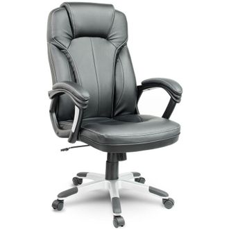 OEM Silla De Oficina Sofotel Eg-222 De Cuero Negro