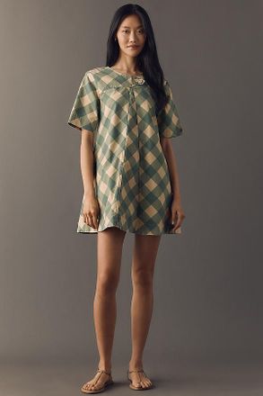 Damson Madder Bridget Organic Cotton Mini Dress