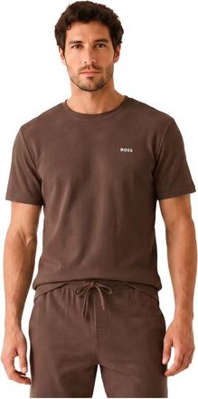 HUGO BOSS Hombre, Camisetas, Marr&oacute;n, Talla: L